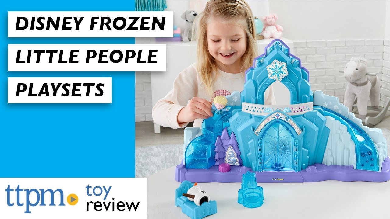 Disney Frozen Little People Elsa's Ice Palace and Kristoff's Sleigh Toy Reviews from Fisher-Price