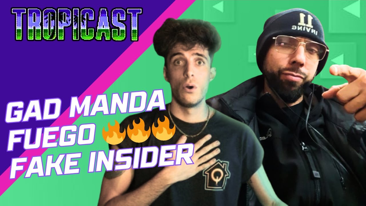 &iexcl;LO DESTROZ&Oacute; EN DIRECTO! Gad EXPLOTA contra Extas1s por DESINFORMAR 🚨 \ Tropicast