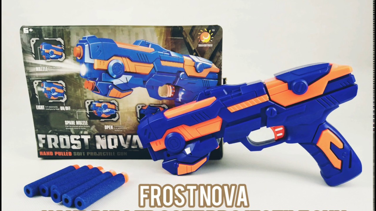 FROST NOVA SOFT BULLETS GUN (BLUE)