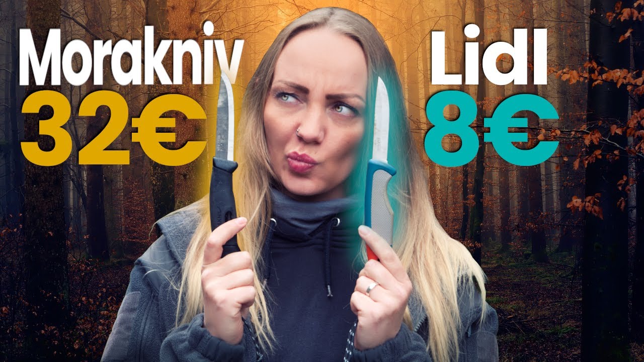 Lohnt sich das g&uuml;nstige LIDL Messer? | TEUER vs. BILLIG