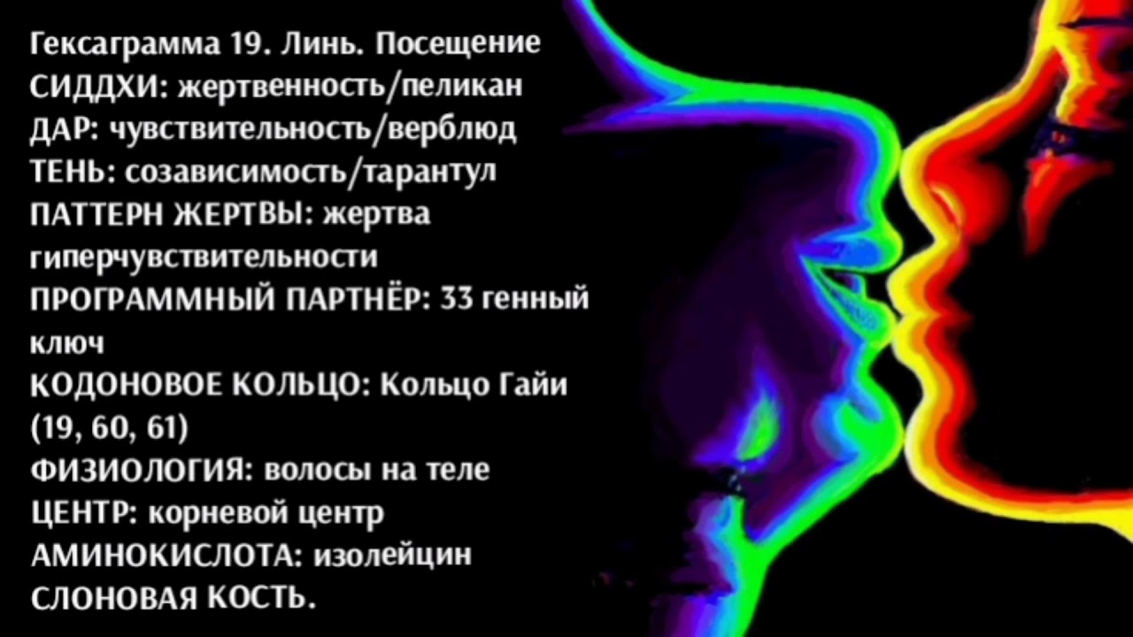 19 генный ключ. Дар Чувствительности.