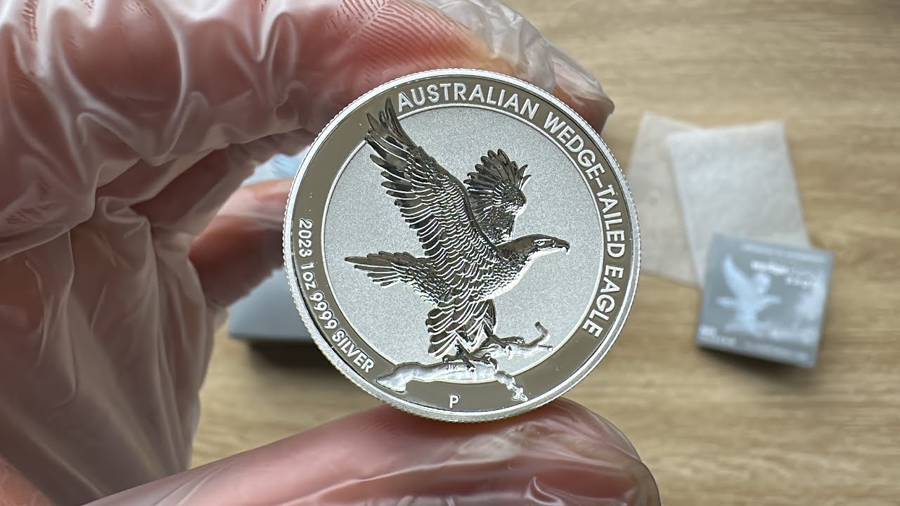 Australian Wedge-tailed Eagle 2023 1oz Silver Incused Coin