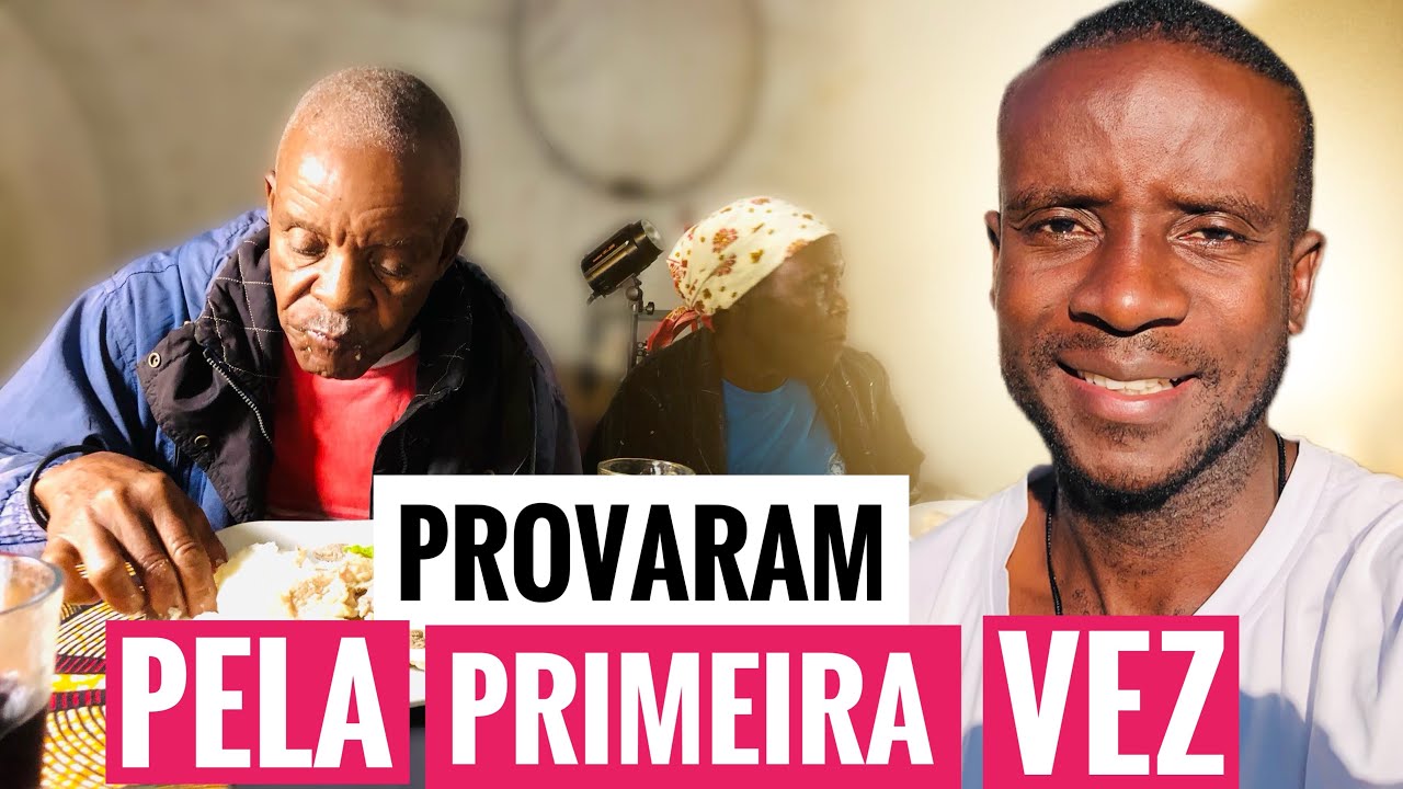PRIMEIRO ALMOÇO DOS MEUS AVÓS NA MINHA CASA! 🇲🇿
