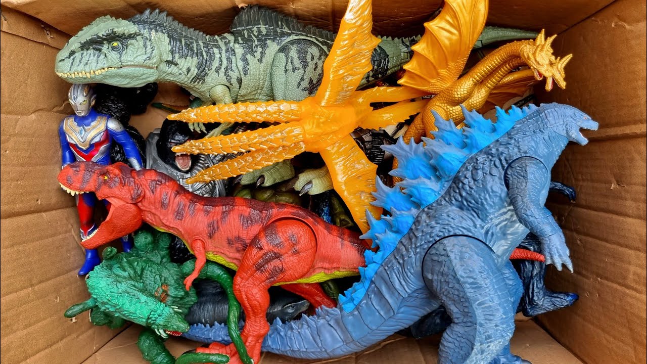 Dinosaur Jurassic World Toy In The Box ASMR Review