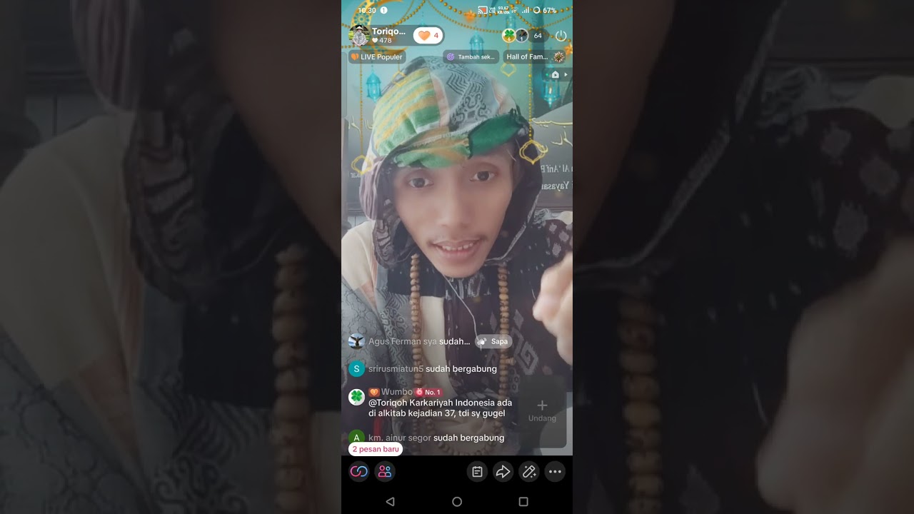 ngaji al-Mahajjah 67: kenapa memakai baju 12 warna (1) 