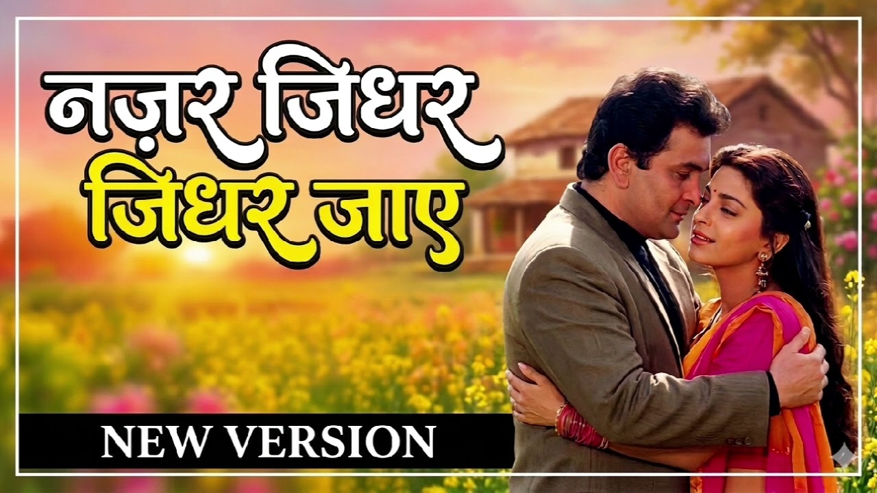 नजर जिधर जिधर जाए उधर तू ही नजर #song #oldsong #newversion 