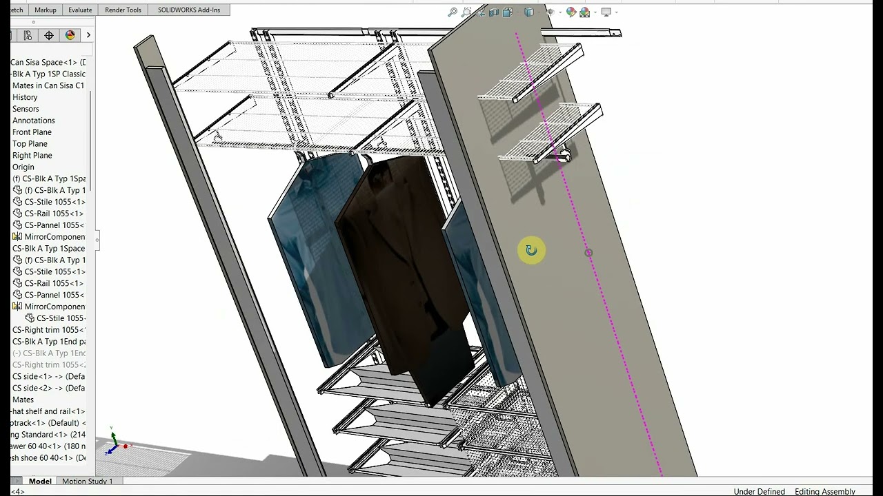 Can Sisa C1 - We design, supply and install Elfa modular storage.