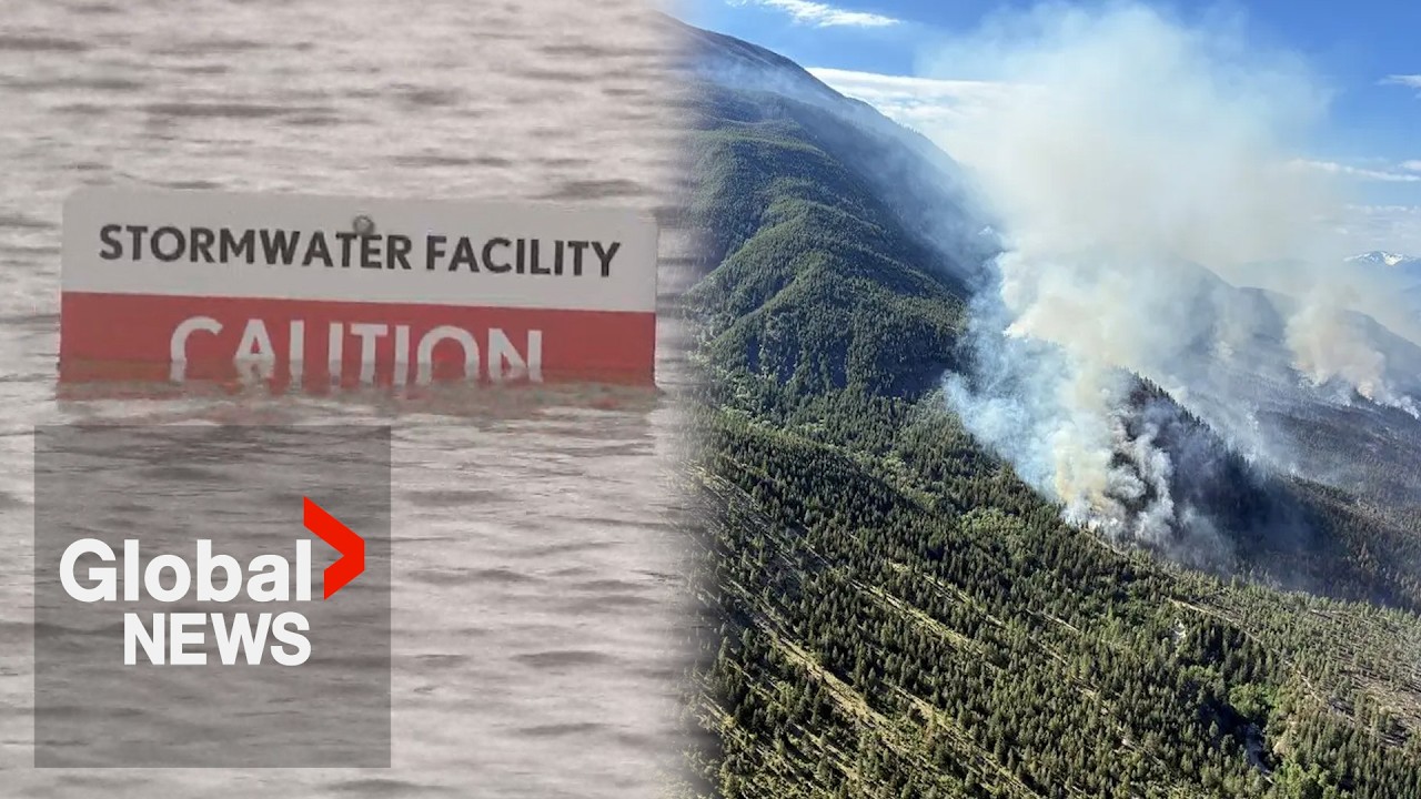 Extreme weather across Western Canada causes wildfires and floods