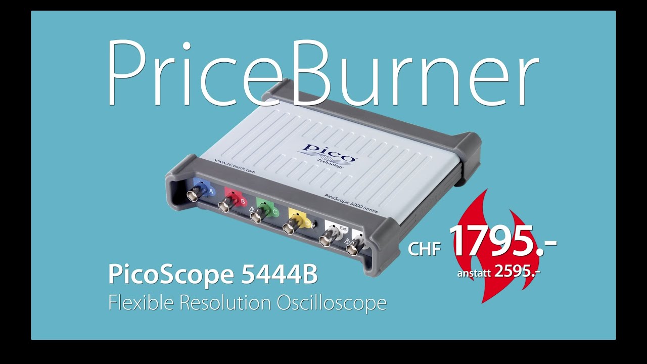 PicoScope 5444B PriceBurner Distrelec CH