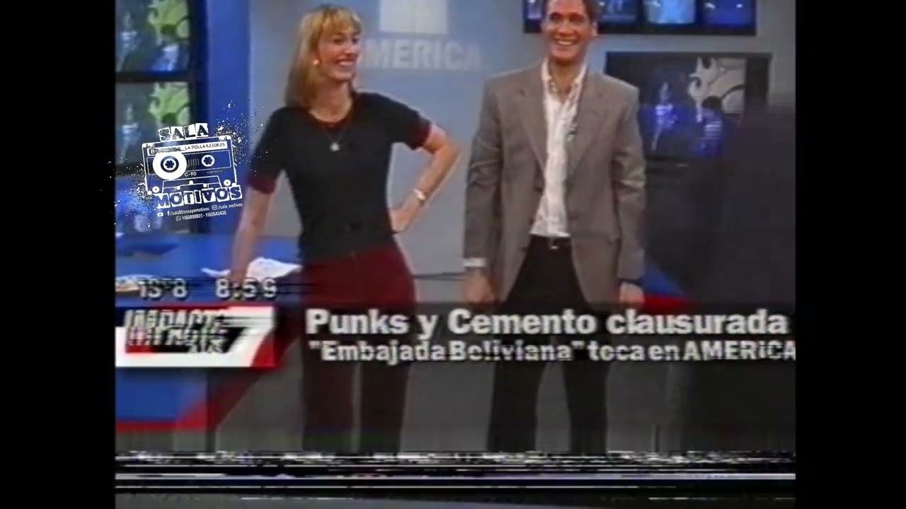 EMBAJADA BOLIVIANA, Parte 2, en tv . SE VA , años 90s