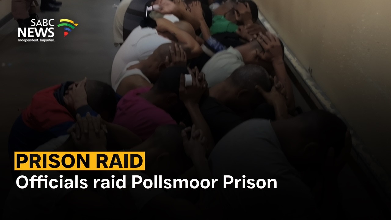 Officials raid Pollsmoor Prison