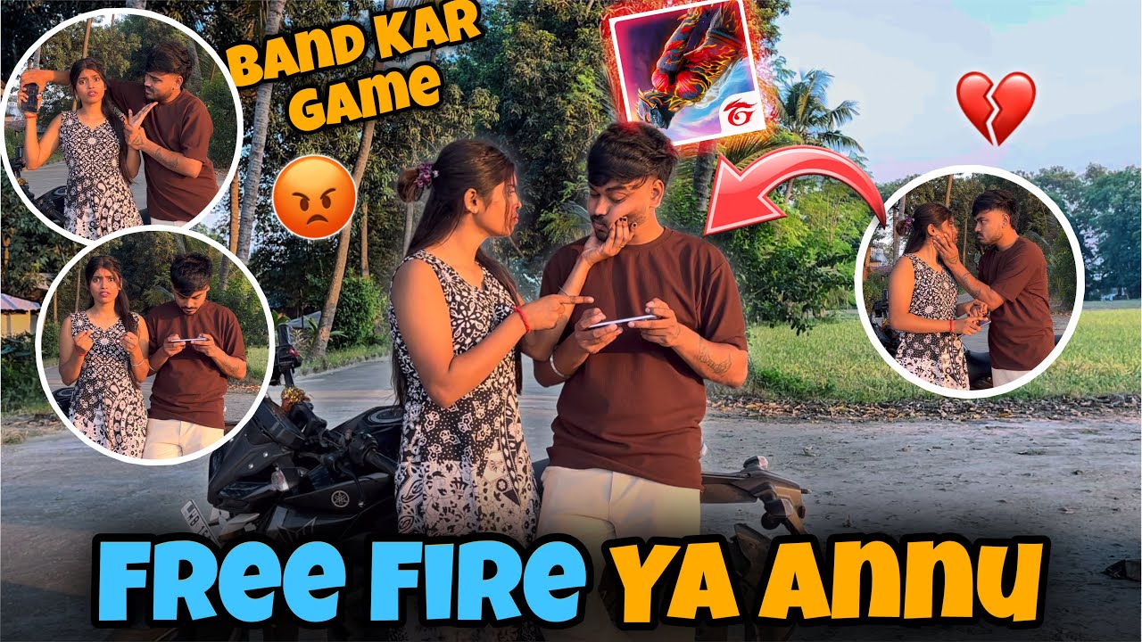 Free Fire ke Liya Hui Ladai 🥺💔|| Annu ने की लड़ाई गेम के लिए 