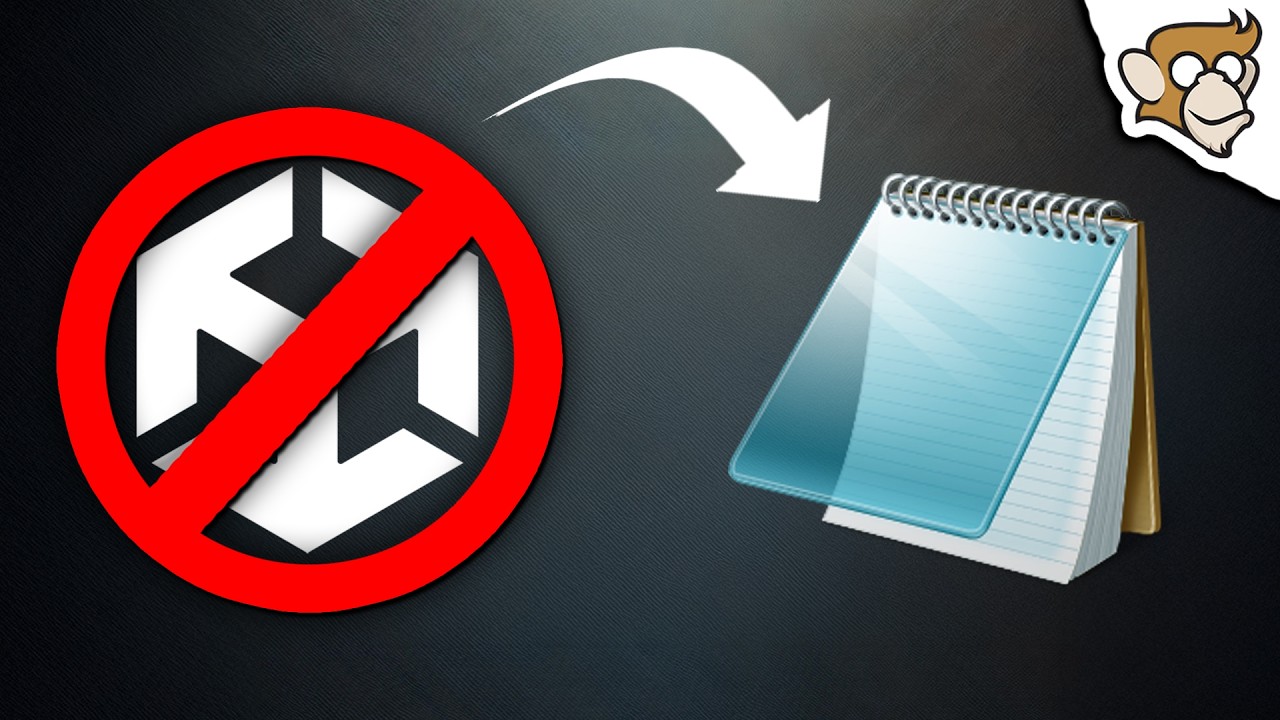 I QUIT Unity! Notepad is my new Game Engine! [APRIL FOOLS 2026]