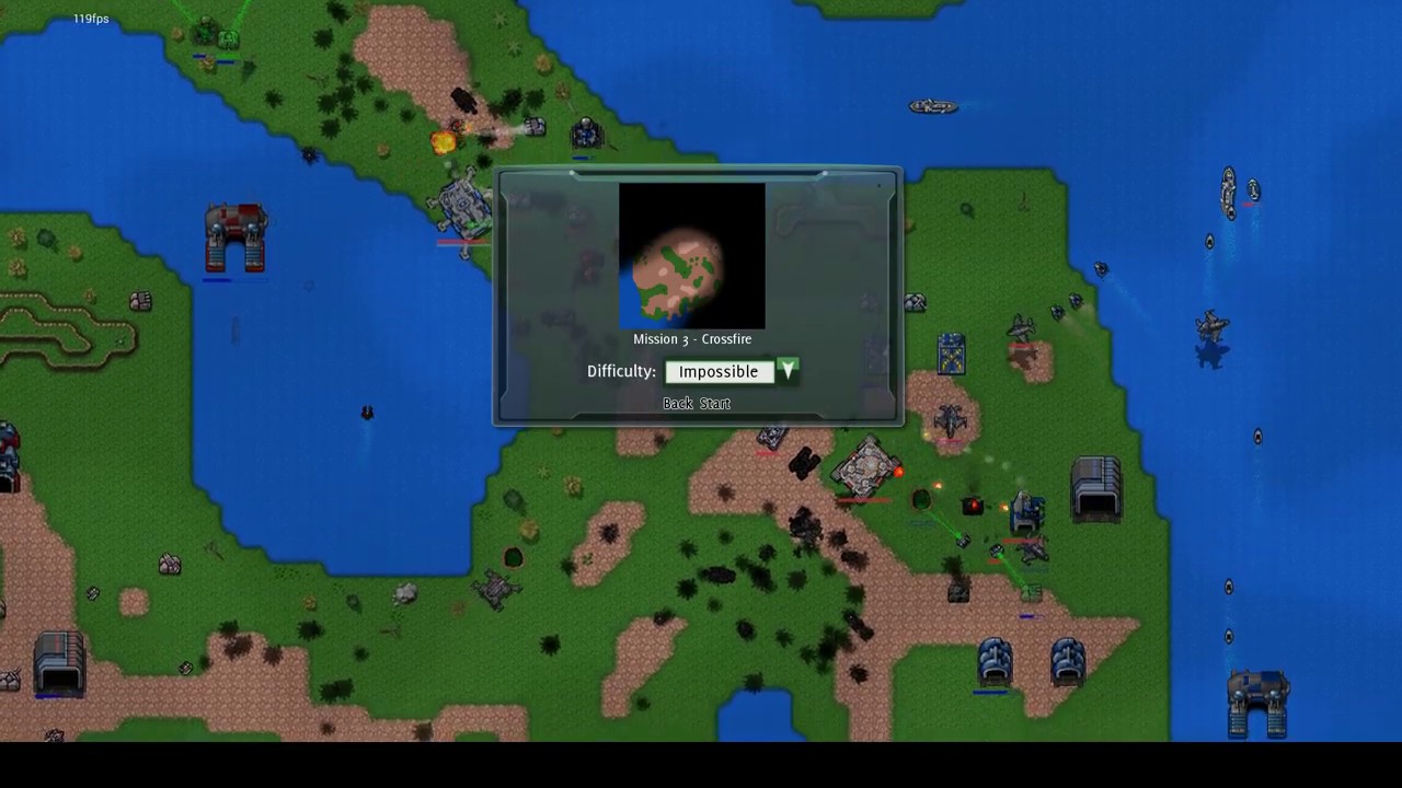 Rusted Warfare - Singleplayer mission 3