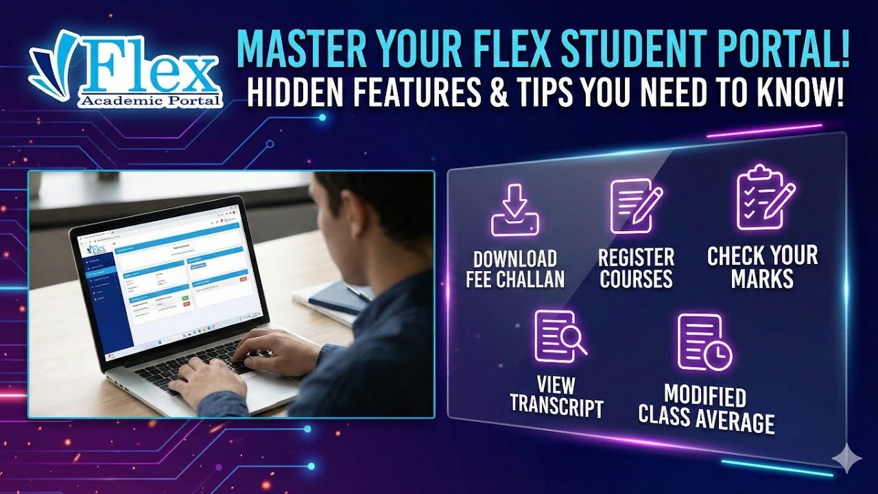 FLEX NU Student Academic Portal Walkthrough Guide