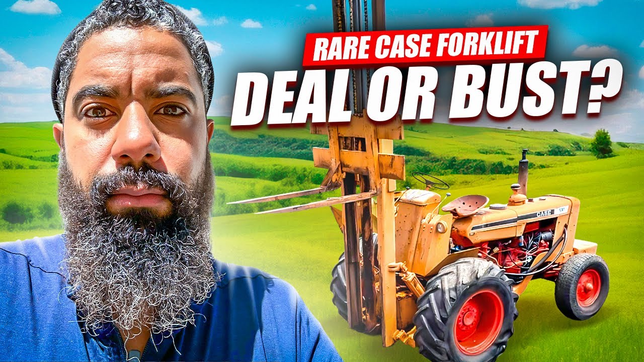 WILL IT START? - Case 530 Construction King Forklift (DEAL or BUST?)