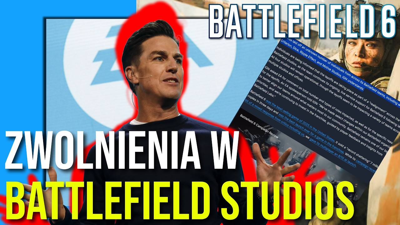 KONIEC ZŁUDZEŃ. EA ZWALNIA PRACOWNIKÓW- BATTLEFIELD 6.