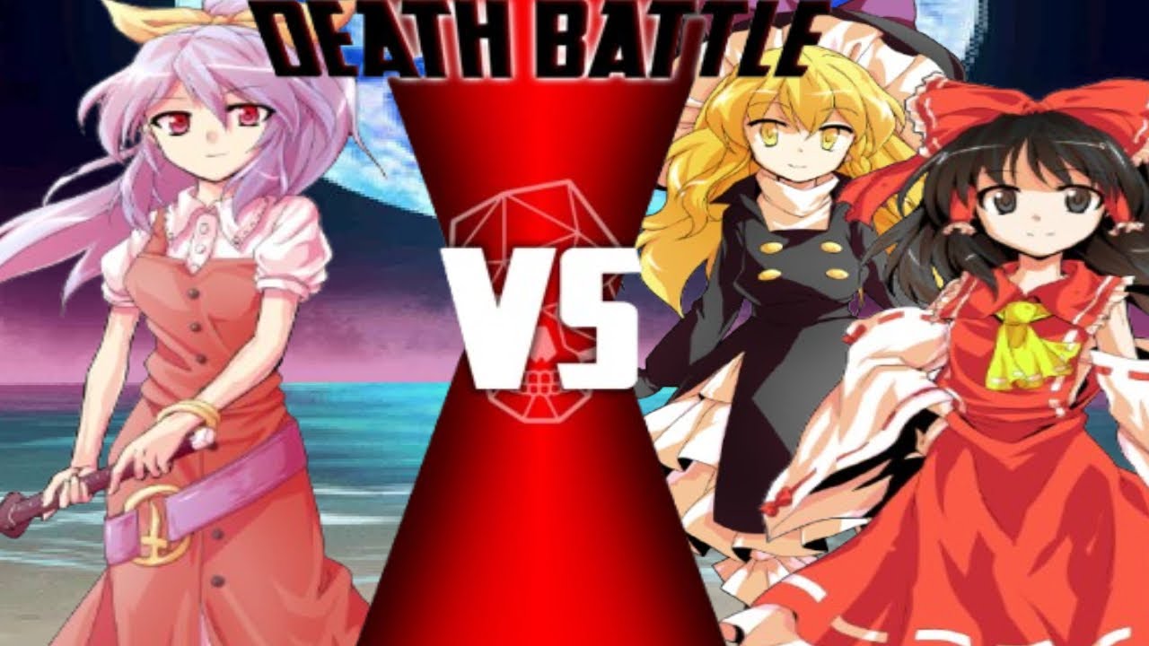 Mugen Touhou #14: Watatsuki no Yorihime vs Reimu and Marisa