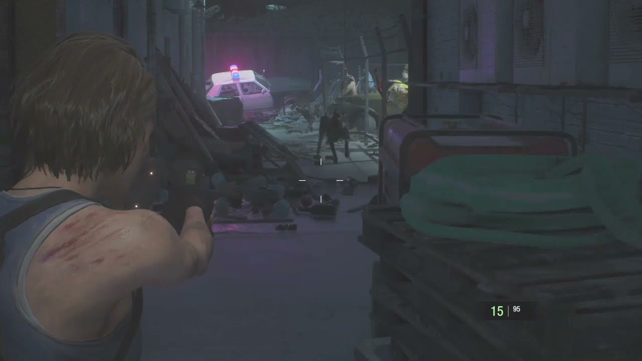 JILL VALENTINE KILL ZOMBIE DOGS | RESIDENT EVIL 3 PS4 GAMECLIPS