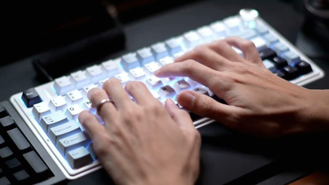 【Relaxing ASMR】Crisp & Clean Keyboard Typing – EPOMAKER AULA F75 | Ice Vein Switches, No Talking