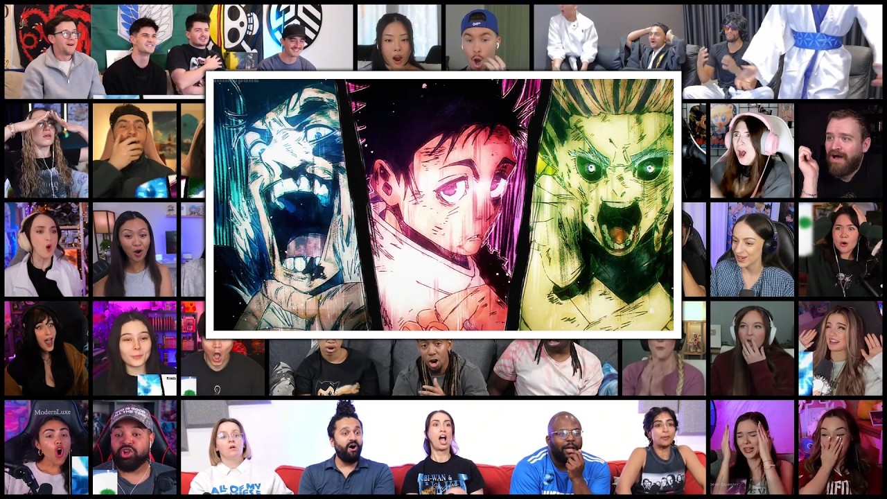 Jujutsu Kaisen Season 3 All Epic Fight Scene MEGA Reaction Mashup