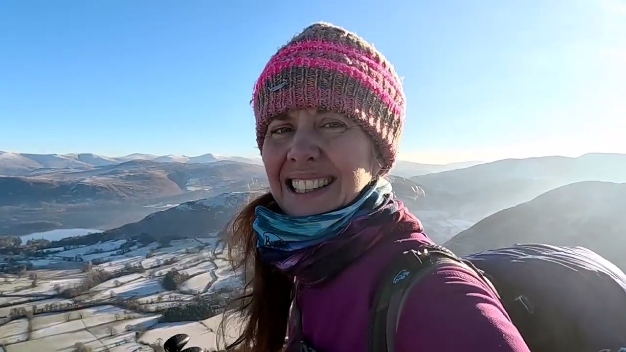 Frosty walk up Barrow & Stile End from Braithwaite, Lake District @Traceyattrill-Essexgirlinwild