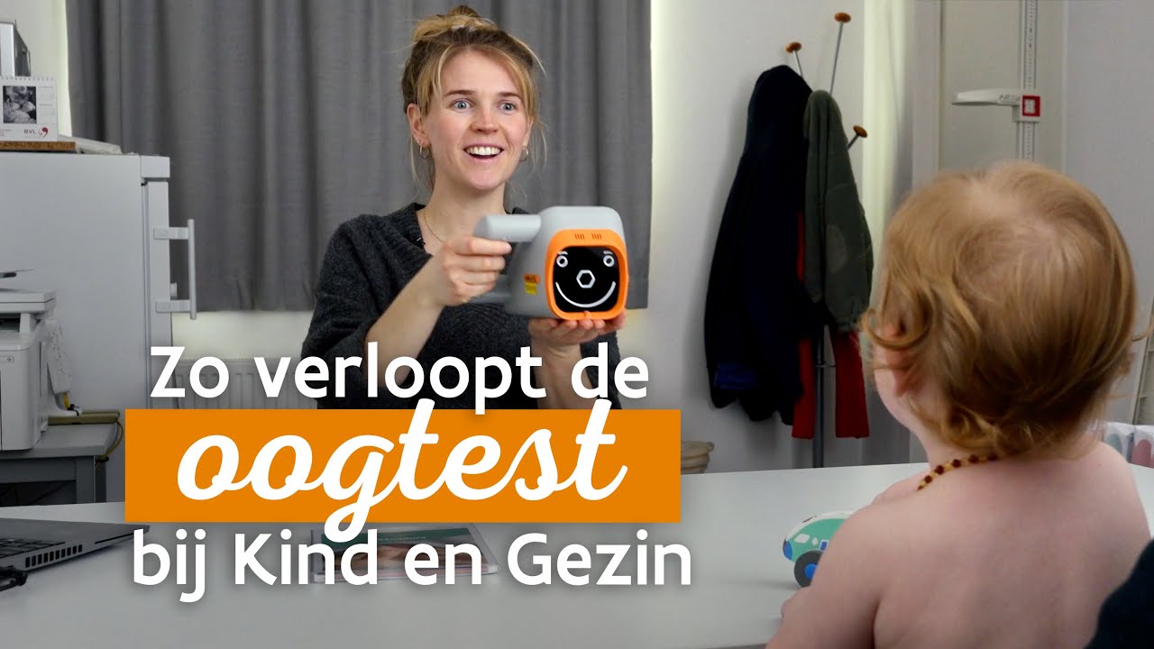 Zo verloopt de oogtest bij Kind en Gezin