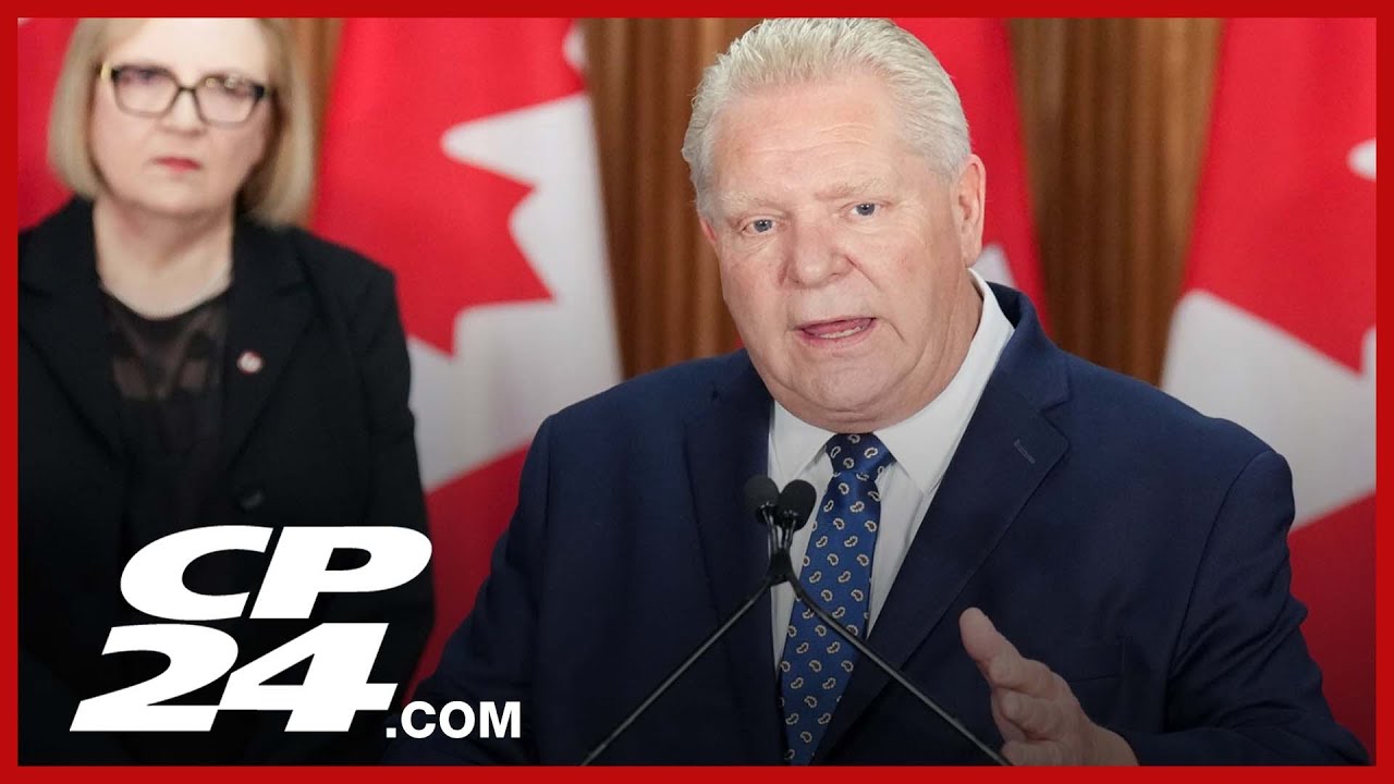 Doug Ford calls on Canadians to boycott Chinese EVs after Carney’s deal to allow them