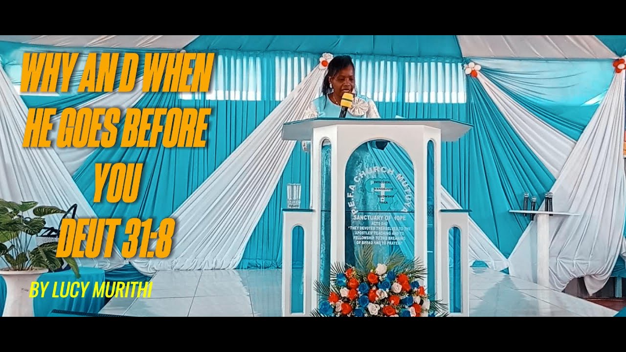 Why and When He Goes Before You