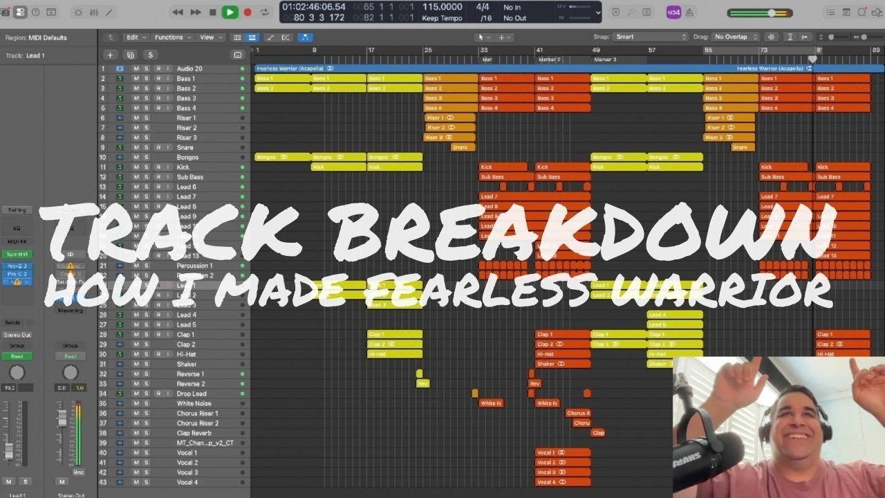 How i made Fearless Warrior (Track Breakdown)