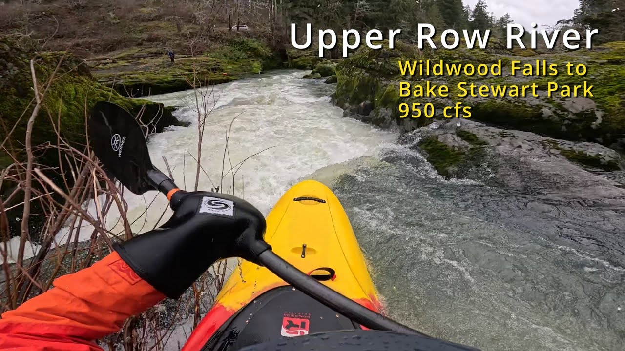 Upper Row River Kayaking - 02/15/25 (950 cfs)