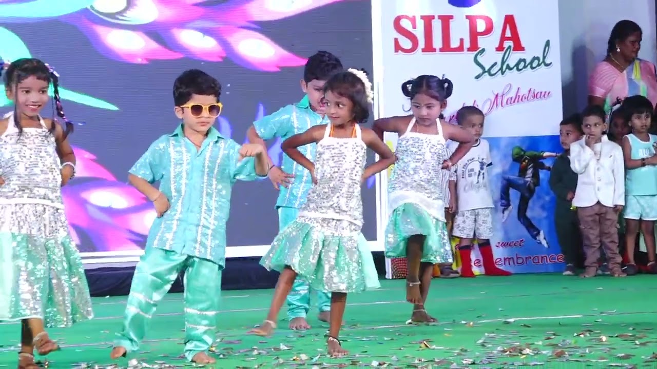 Rowdy baby dance performance #silpa #school #annual day#celebration #nellore #Silpa school#annual #