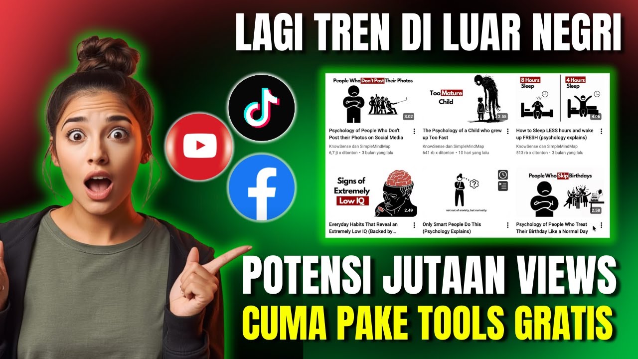 Buat Konten yang Sedang Tren di Luar Negeri dengan Tools AI Gratis | Bikin Banyak Gambar Sekaligus