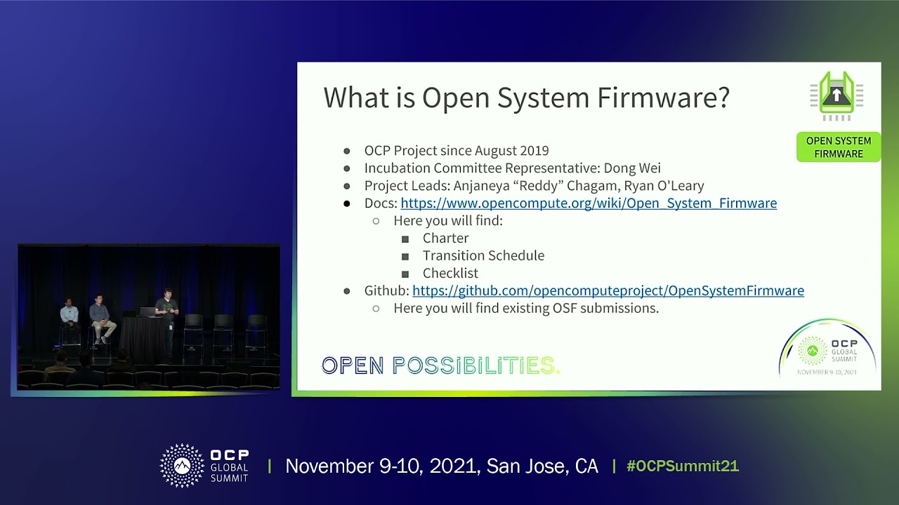 Intro to Open System Firmware OSF at OCP