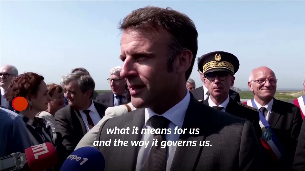 Macron marks 1,000th anniversary of Mont Saint-Michel