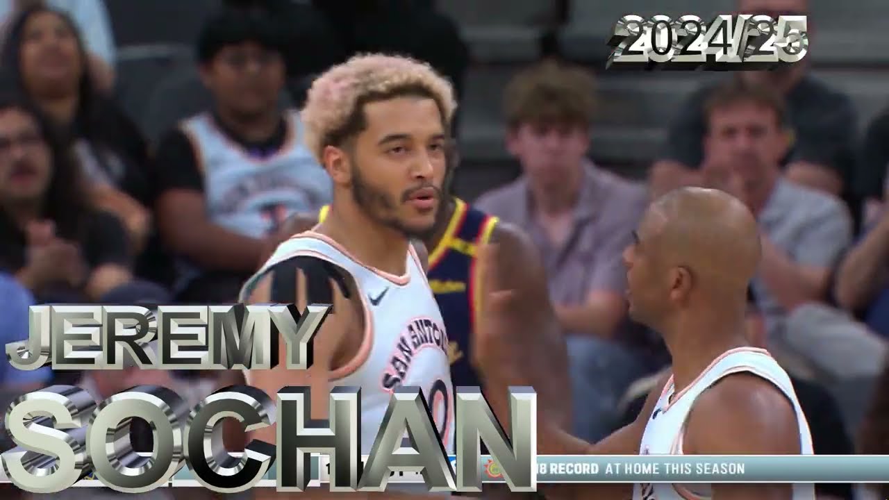 JEREMY SOCHAN ALL POINTS ACTION in NBA season 2024/25 part 3