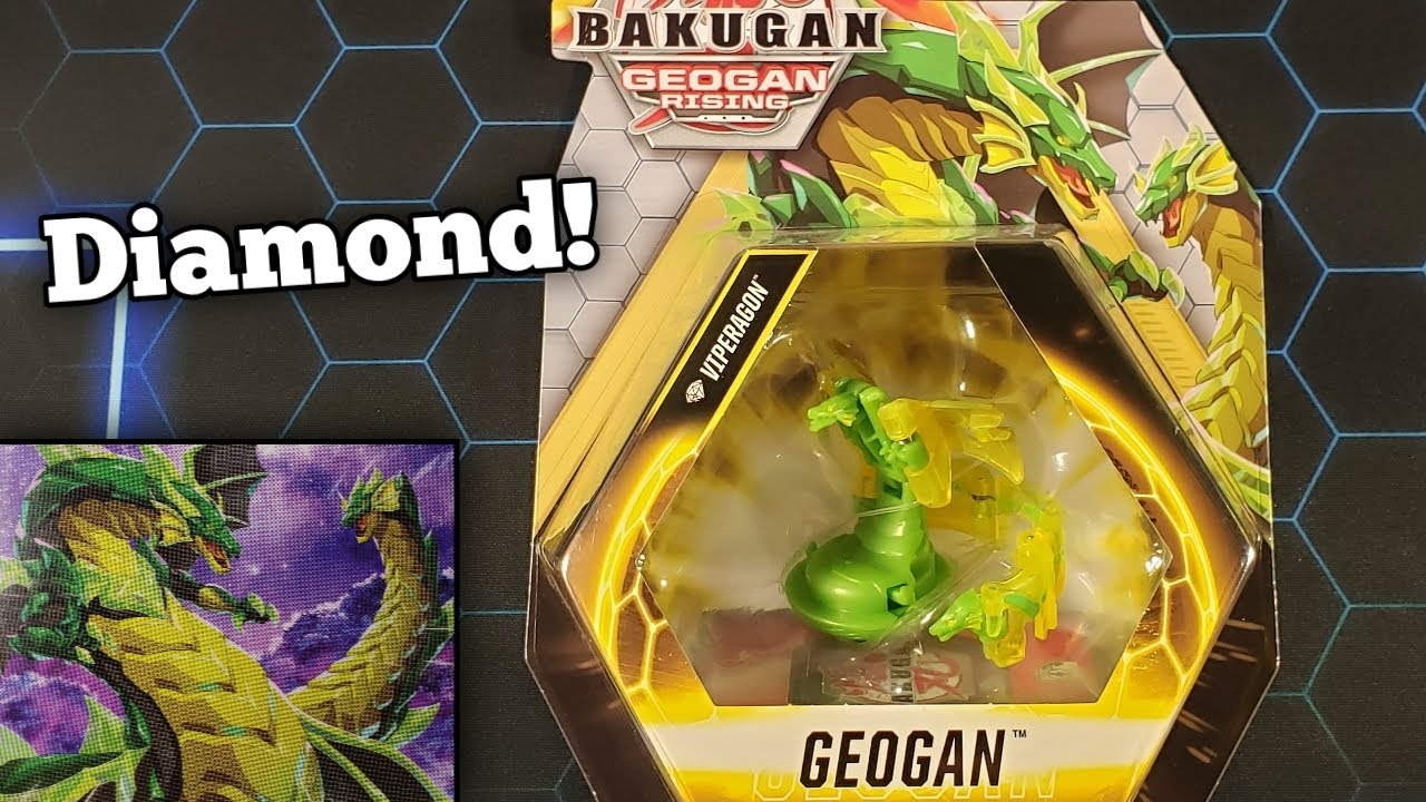 Bakugan Diamond Viperagon Geogan Rising Opening!!