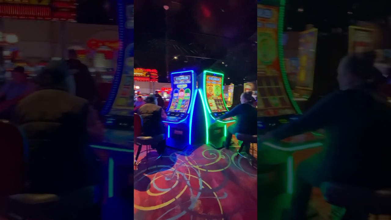 River rock casino is pretty small! #shorts #slots #casino