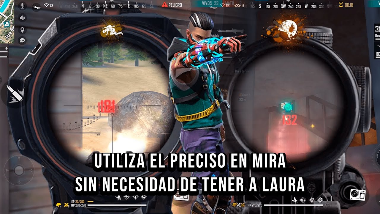 COMO DOMINAR EL PRECISO EN MIRA SIN TENER A LAURA // TRUCO PARA TENER MAYOR PRECISION