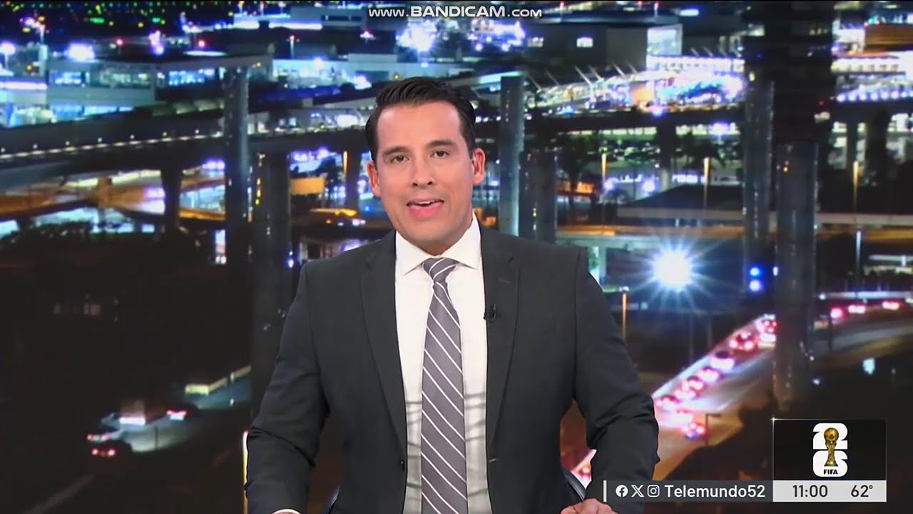 KVEA Noticiero Telemundo 52 Fin de semana a las 11pm abierto 11 de Enero de 2026