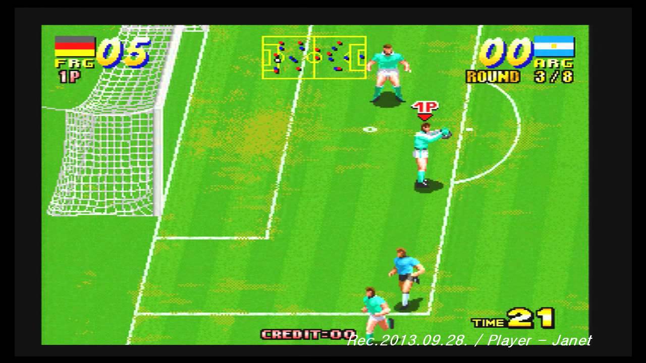 Seibu Cup Soccer 1CC - Team Germany(Not MAME)