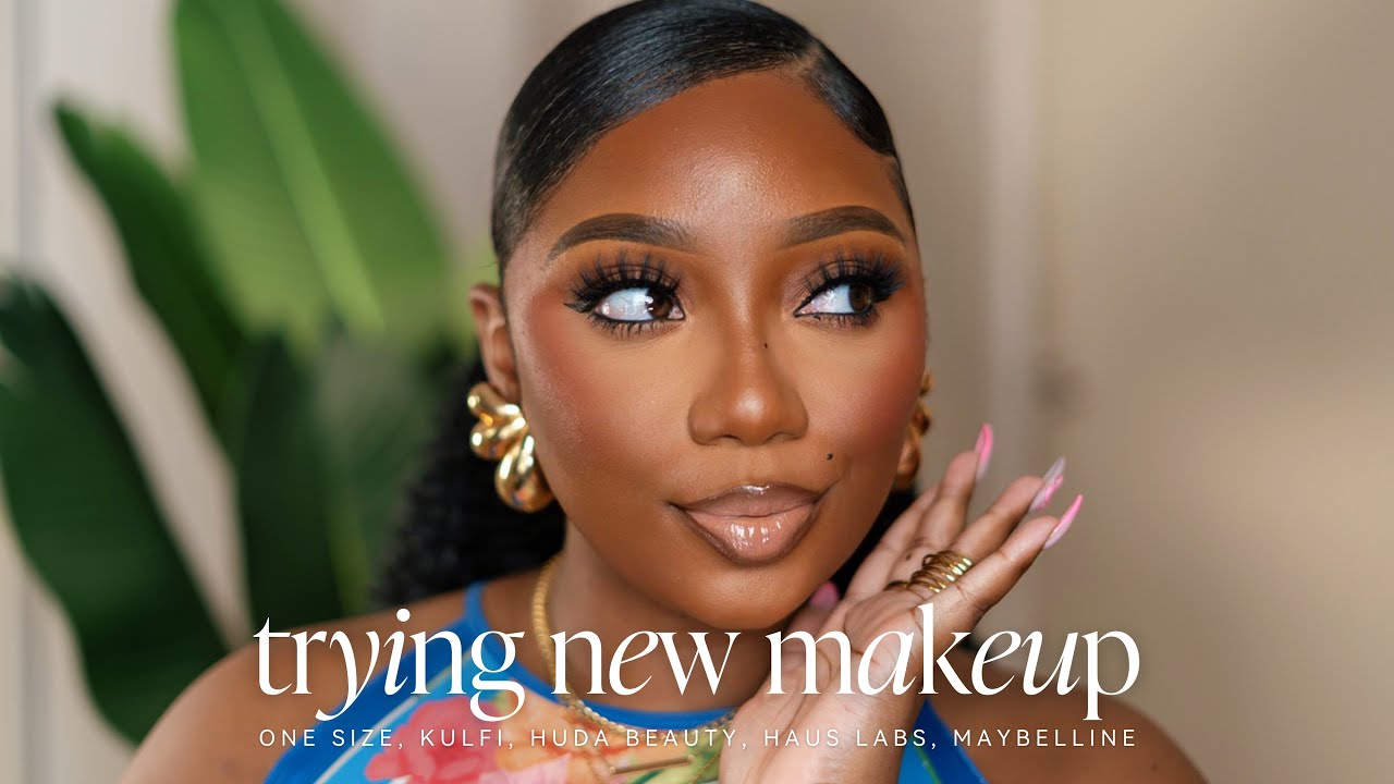 Trying New Makeup Products | Tamara Renaye