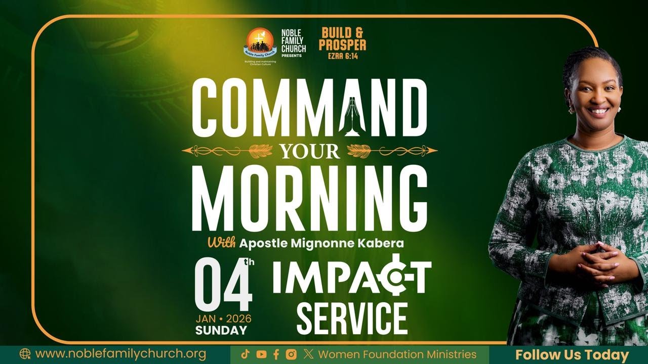 Impact Service - Command your  Morning - Year of Refreshing Oasis (Ex 15:27 )With Ap Mignonne Kabera
