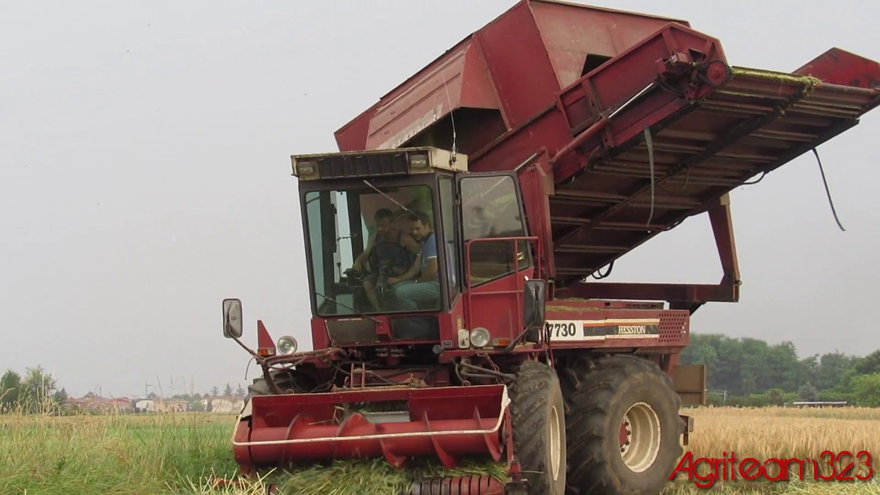 Fiat Hesston 7730 - Claas 610 C + 650 + 530 | Trinciatura Frumento | Az. Agr. Borghi | agriteam323