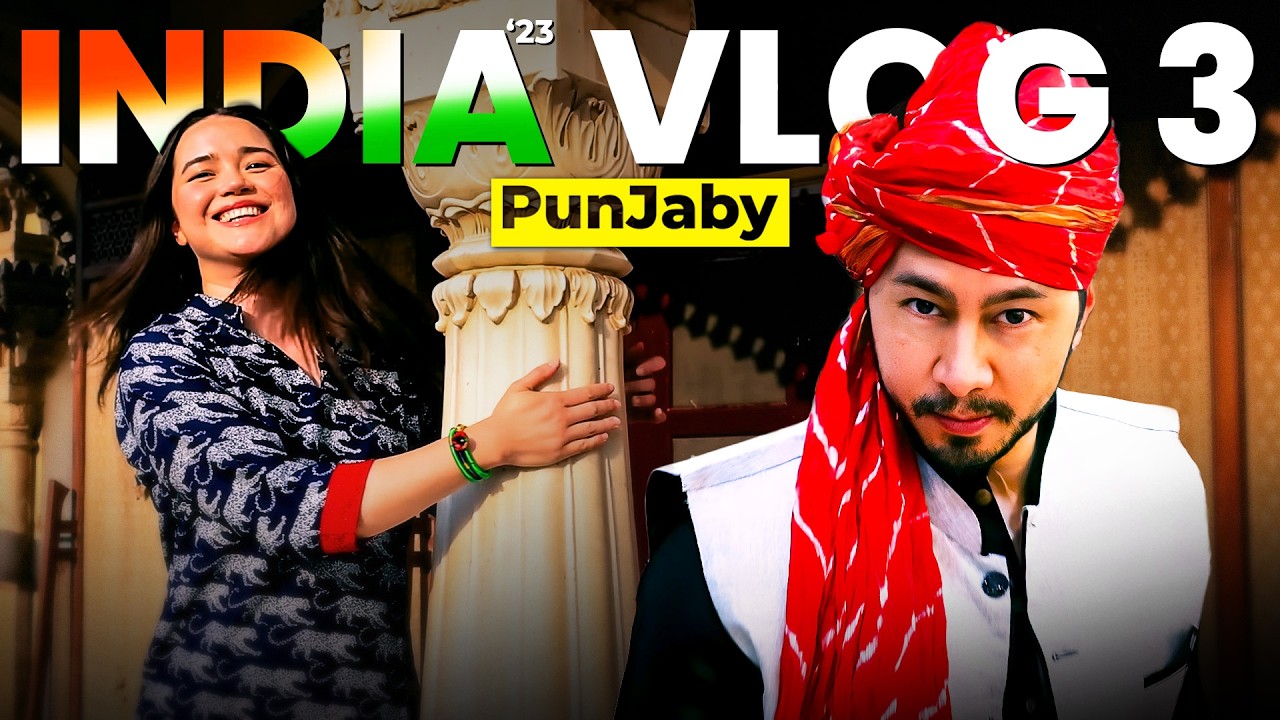 Vlog 3: PunJaby | India '23 | #jaipur #rajasthan #newdelhi #chandigarh #bollywood #punjabi