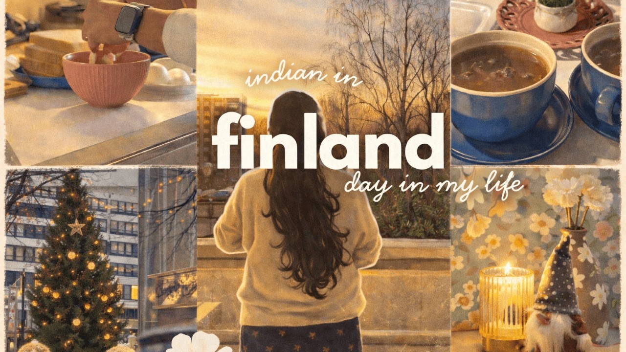 Daily Life in Finland 🇫🇮 | Cooking +  Productive Reset + Christmas 🎄 #indianinfinland #cozyvlog