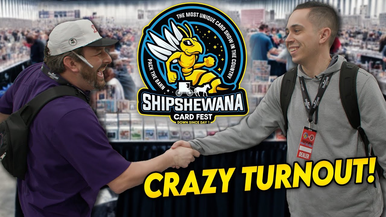 Making 40+ DEALS In 10 HOURS At The Shipshewana Card Show 🐝 *CRAZY TURNOUT*
