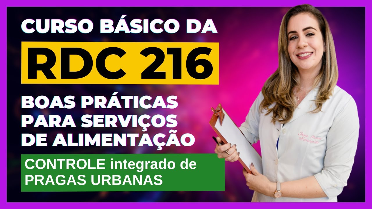 RDC 216 - Controle integrado de pragas urbanas: instalações, equipamentos, móveis e utensílios 4.3.1