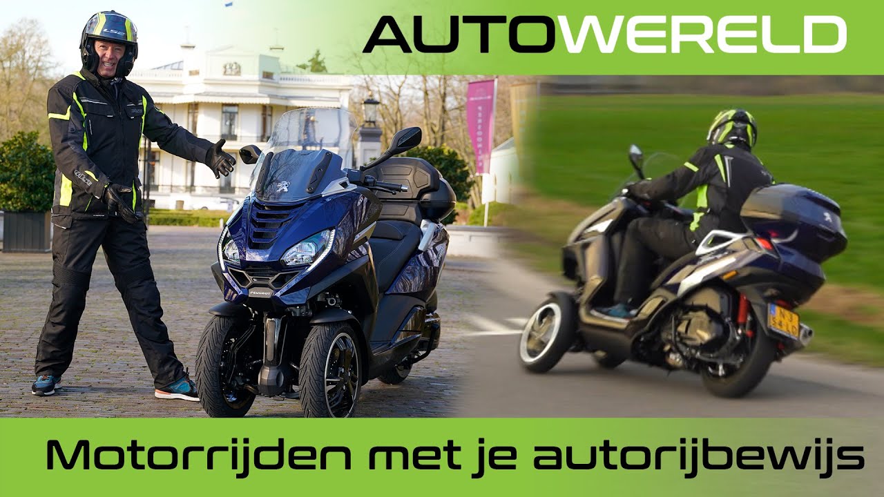 Как водить мотоцикл с водительскими правами? Обзор с Томом Коронелем | RTL Autowereld