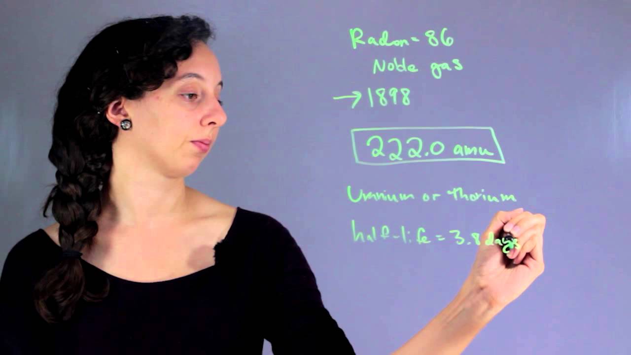 What Is the Molar Mass of Radon? : The Marvels of Chemistry